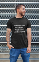 Load image into Gallery viewer, Birthplace Earth ... Premium T-shirt For Men & Women