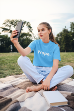 Load image into Gallery viewer, Funny Nope Premium T-shirt Gift Idea For Women