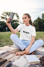 Load image into Gallery viewer, Funny Nope Premium T-shirt Gift Idea For Women