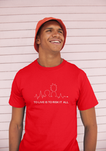 Load image into Gallery viewer, To Live Is To Risk it All, Rick & Morty Premium T-shirt