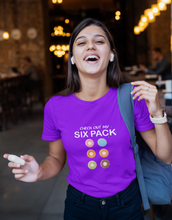 Load image into Gallery viewer, Check Out My Six Pack, Funny Donut Fitness Premium T-shirt