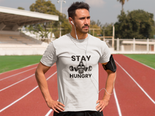 Load image into Gallery viewer, Stay Hungry, Motivational Gym Premium T-shirt
