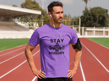 Load image into Gallery viewer, Stay Hungry, Motivational Gym Premium T-shirt
