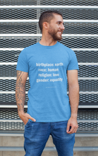 Load image into Gallery viewer, Birthplace Earth ... Premium T-shirt For Men &amp; Women
