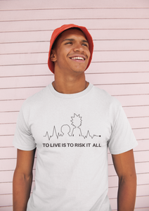 To Live Is To Risk it All, Rick & Morty Premium T-shirt