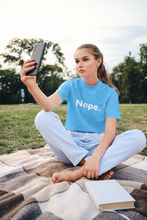 Load image into Gallery viewer, Funny Nope Premium T-shirt Gift Idea For Women
