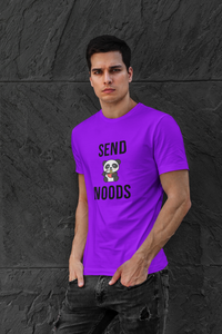 Send Noods Funny Ramen Noodles, Cute Panda Premium T-shirt For Men