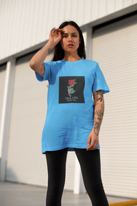 True Love Never Dies ... Skeleton/Rose Premium T-shirt For Women