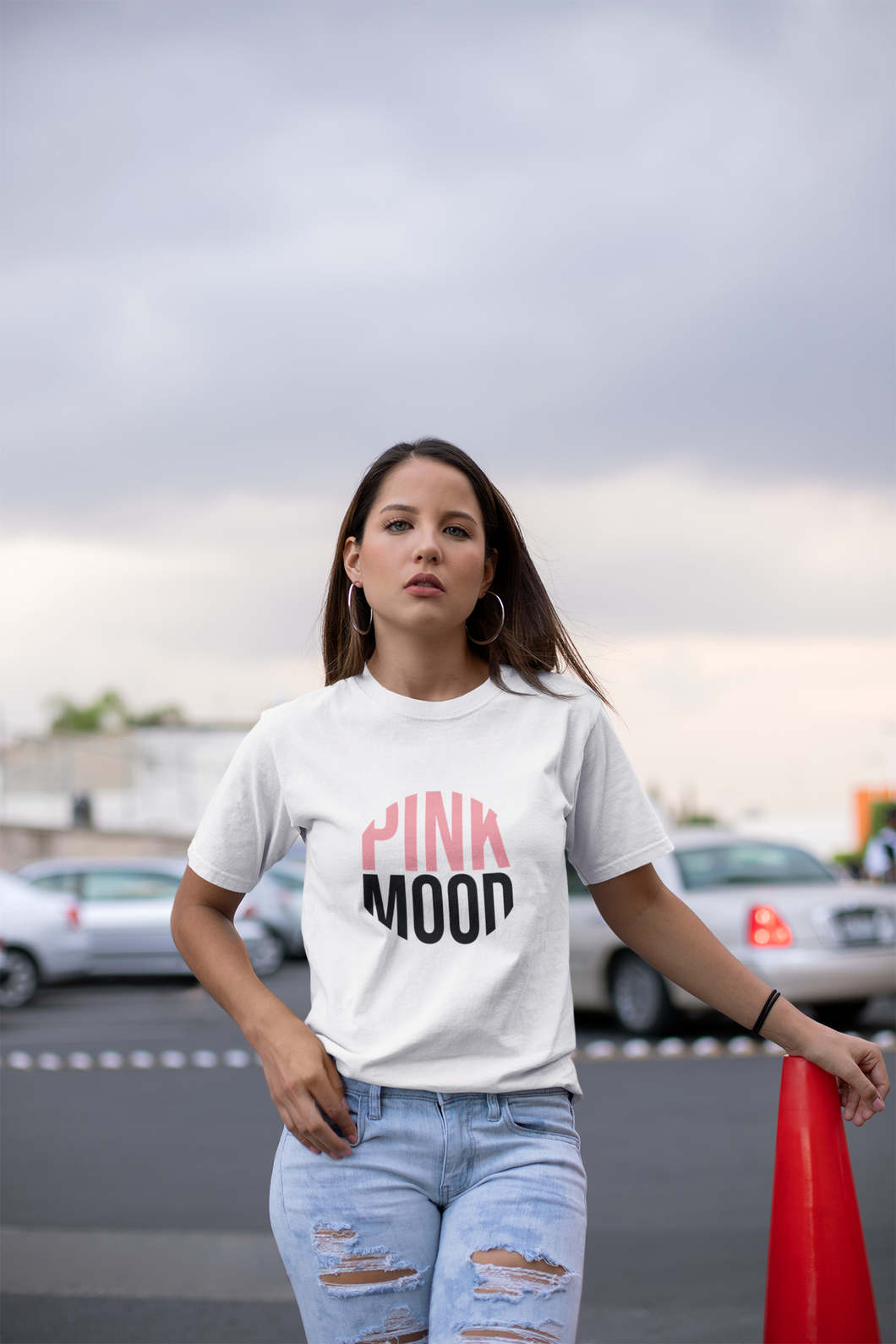 Pink Mood, Girly Premium T-shirt